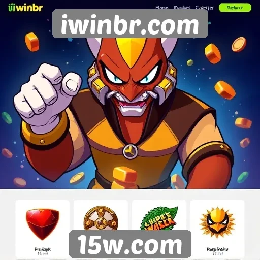 Popularidade dos jogos online no iwinbr.com